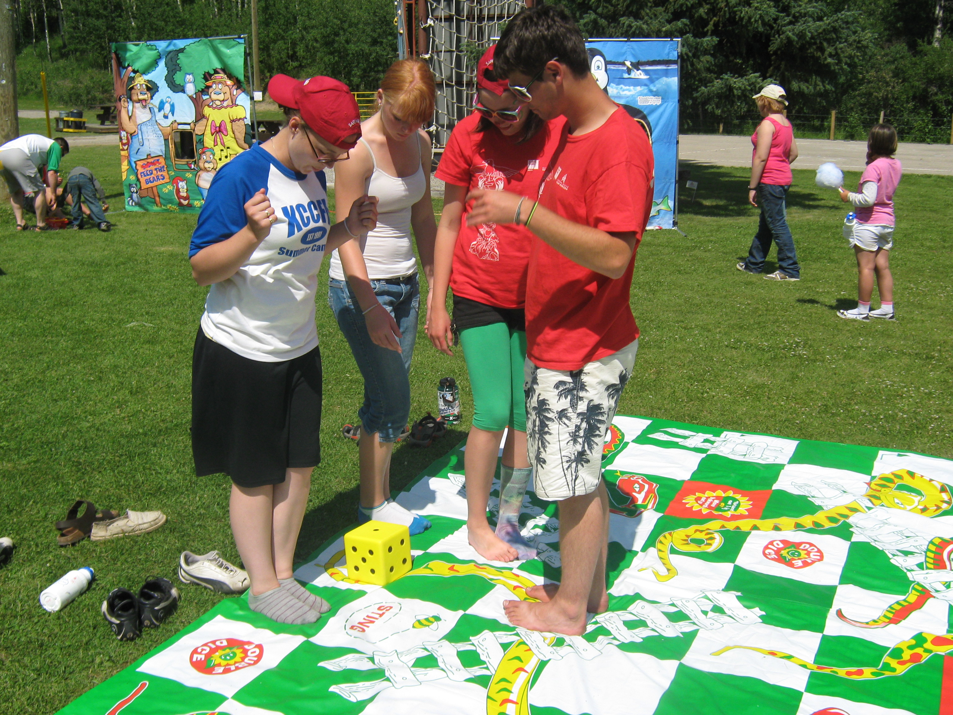 Giant Snakes and Ladders | Carnivals for Kids at Heart