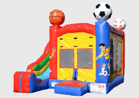 Jr. Sports Jump House Combo (JC400) 5 day rental- Pickup only 