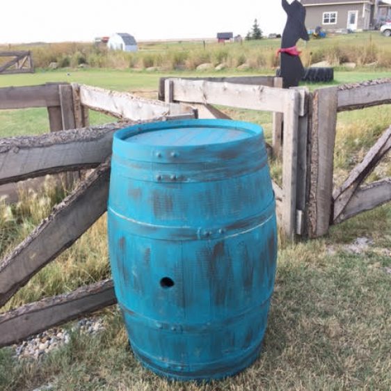 Western Whiskey Barrel