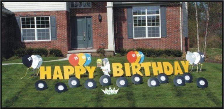 Elvis - music birthday signs