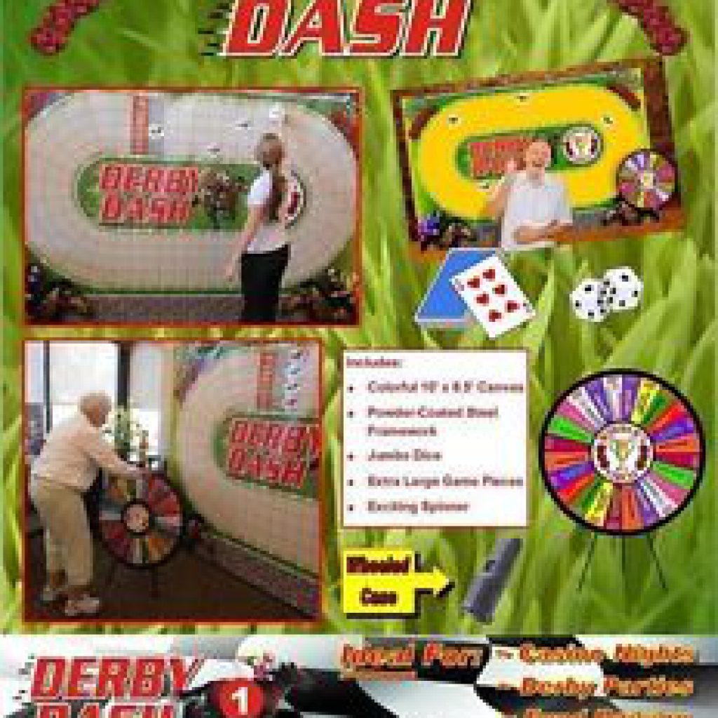 Derby Dash Horse Race Game Carnivals for Kids at Heart