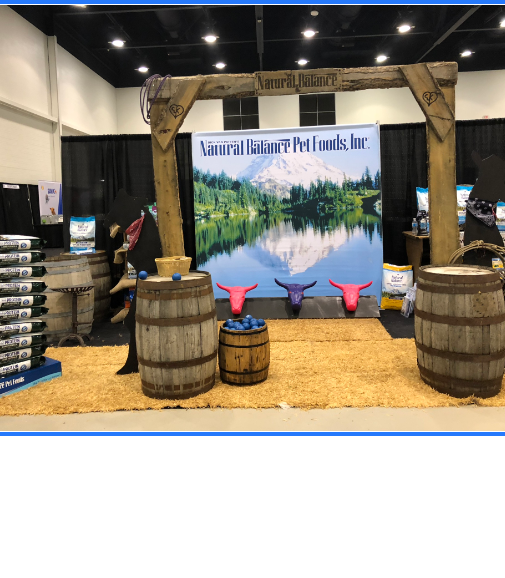 Rustic Theme Trade show booth