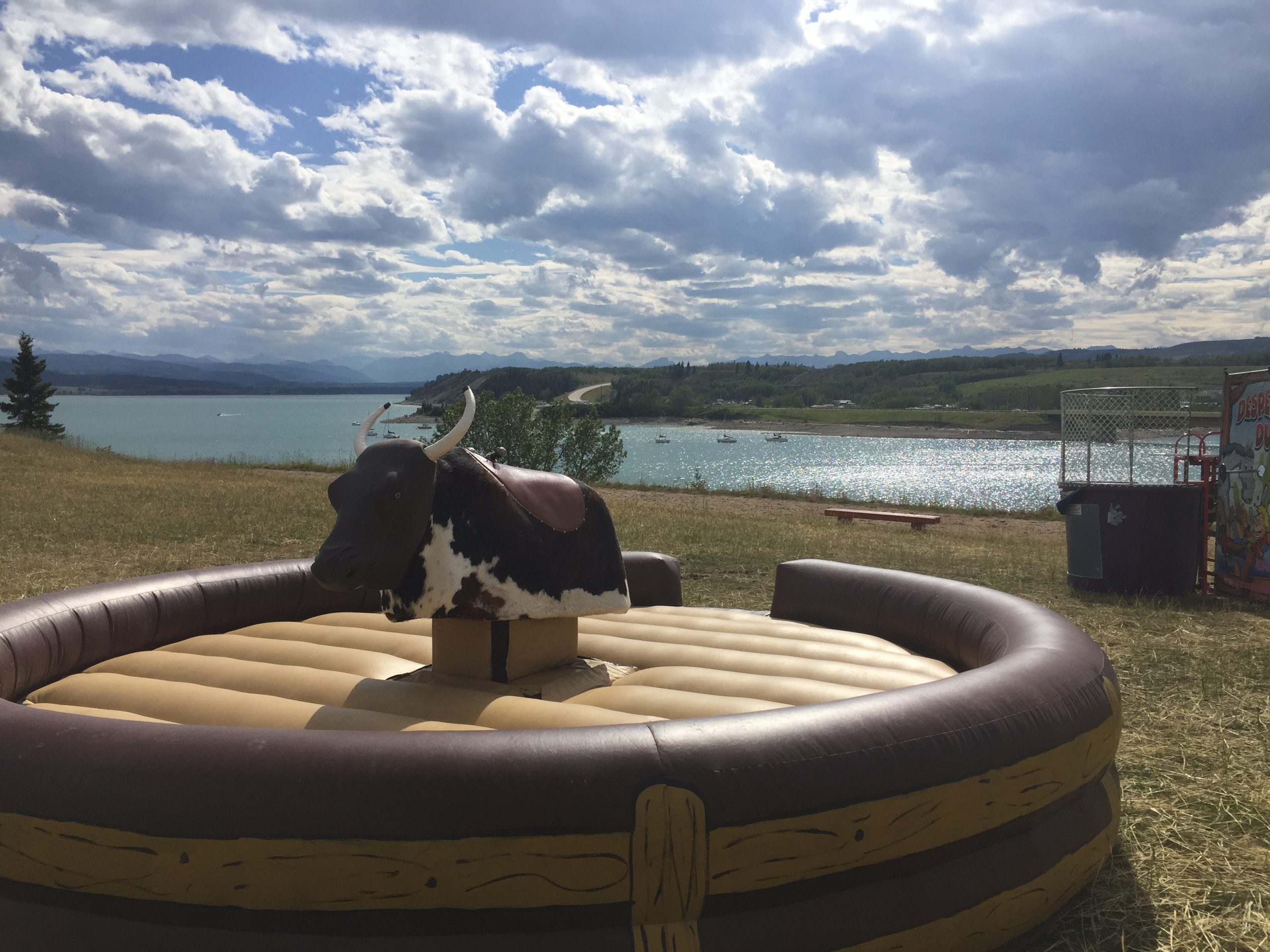 Mechanical Bull by Water