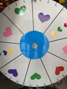 Dry erase Prize wheels for trade shows and more 