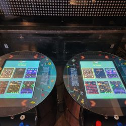 Whiskey Barrel Arcade Cocktail Table for 1 or 2 player - 60 games (RCT-101-WB) - Image 10
