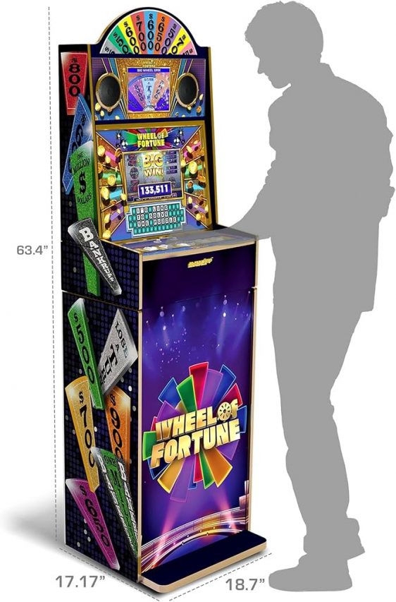 Wheel of Fortune Casinocade Deluxe Arcade Machine (RC-111)