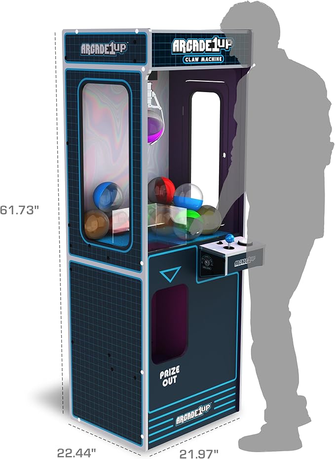 claw machine size