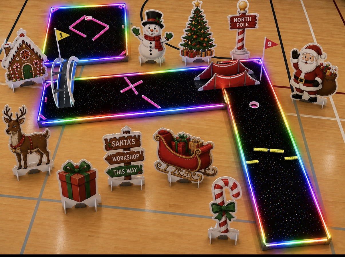 Platinum AAA Mini Golf Black carpet LED (MP-DUEL 3 ) - (Roughly 30 times rarer than gold in the Earth's crust) (Copy) - Image 4