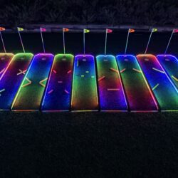AAA Mini Golf Black carpet (MP110-B) LED