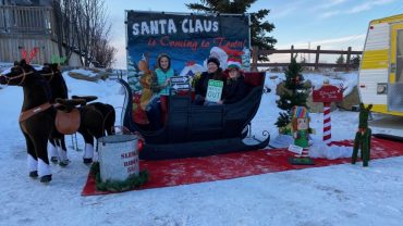 Santa Sleigh rentals Alberta area