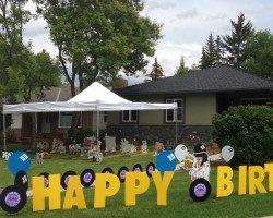 Birthday Party Signs for your Yard